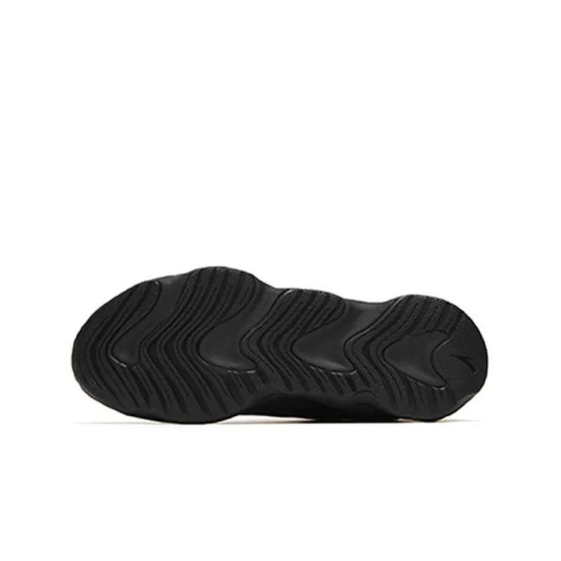 Anta Beyond The Step Breathable Low Top Running Shoes Men's Black-4
