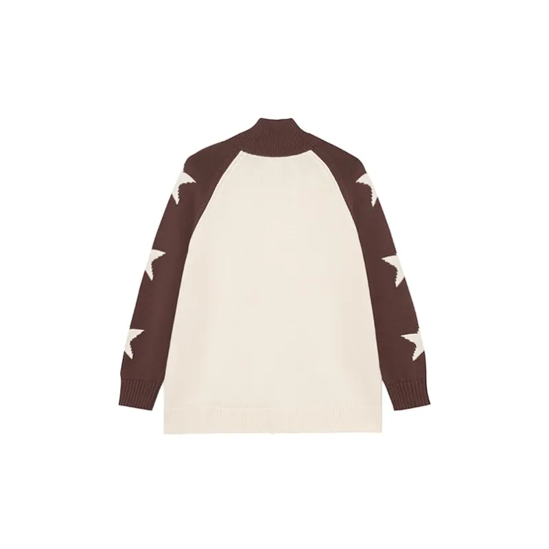 BETWEENAND Sweaters Women's Brown Raglan-1