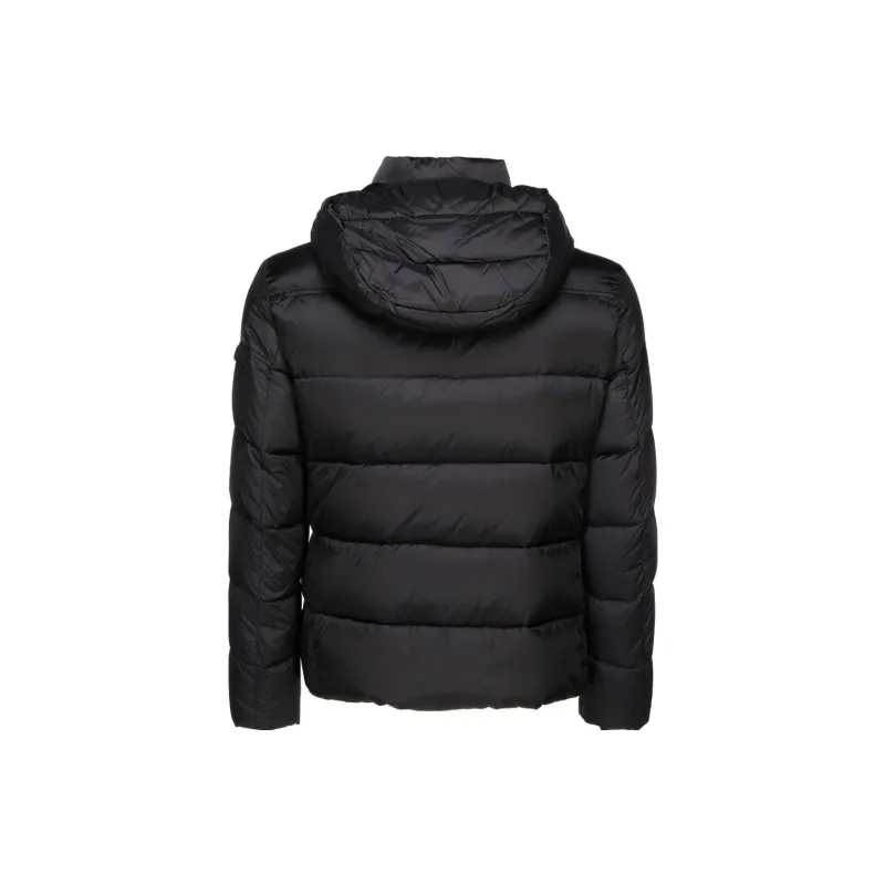 Moorer Quilted Zip Up Down Jacket-1