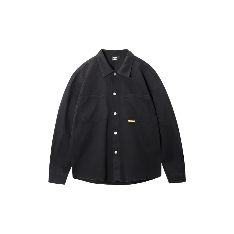 Muscle Dog Loose Fit Denim Jacket Unisex-1