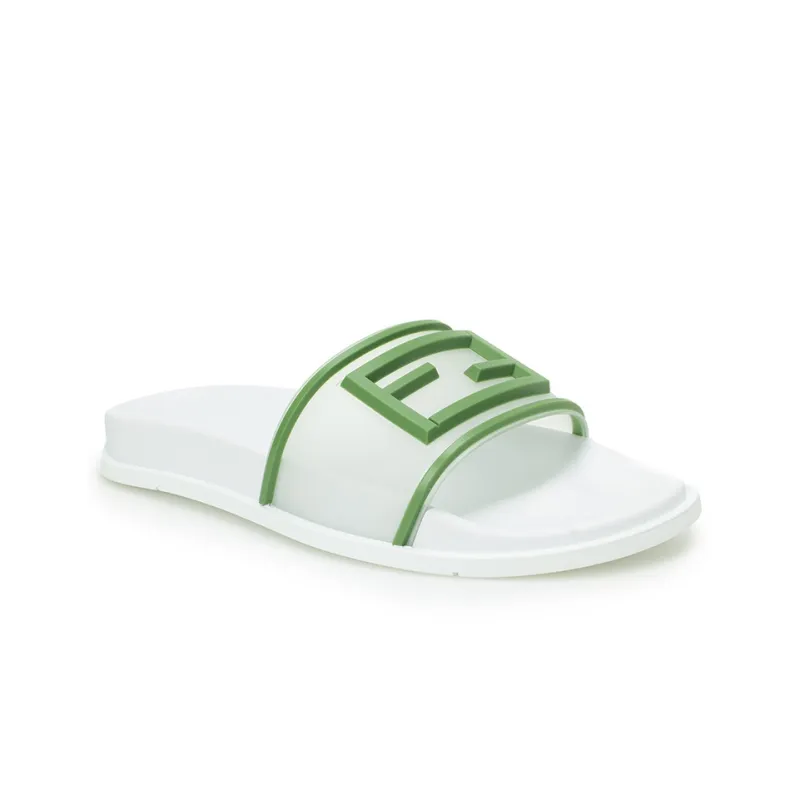 FENDI Slides 'Transparent Verde'-2
