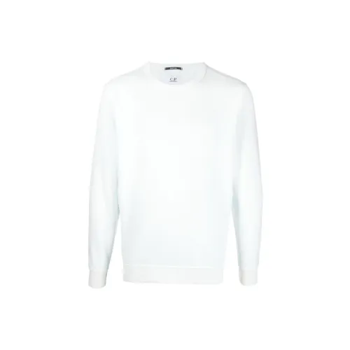 C.P. Company Cotton Fleece Resist Dyed Sleeve Logo Sweatshirt 