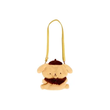 Sanrio Pompompurin 2WAY Handbag Dolls Plush Doll 23cm Height