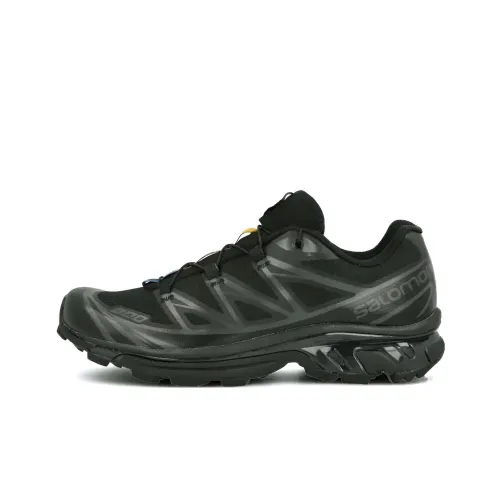 SALOMON XT-6 Running Shoes Men Low-Top Black