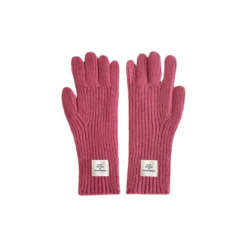 MUSTKOO Knit Gloves Women's-0