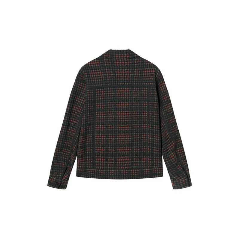 DAVID NAMAN FW22 Jacket Men's Orange Black-1