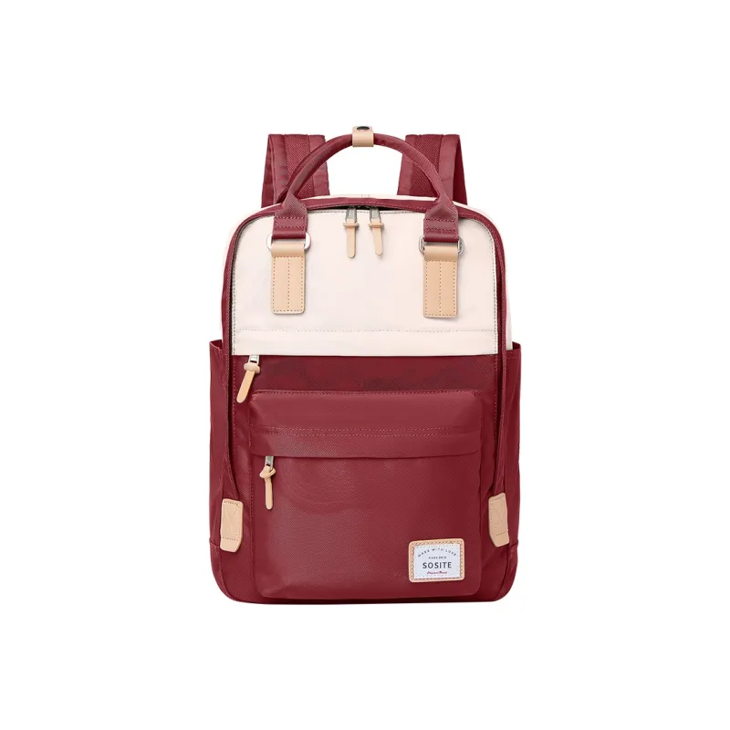 SOSITE Nylon Laptop Bag Backpack Unisex Cookies/Honey Peach/Blueberry/Strawberry/Sunflower Seed/Coconut Ash-5
