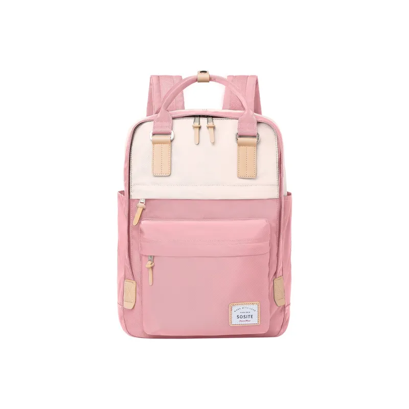 SOSITE Nylon Laptop Bag Backpack Unisex Cookies/Honey Peach/Blueberry/Strawberry/Sunflower Seed/Coconut Ash-9