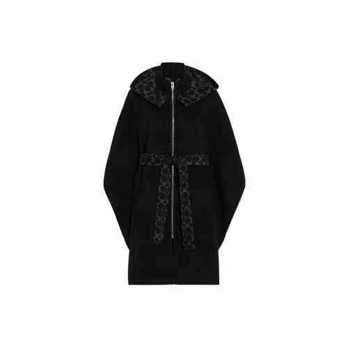 COACH Cloaks Women's Black