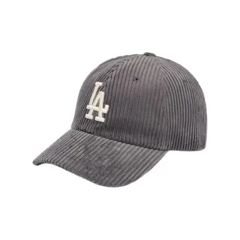 MLB Striped Corduroy Baseball Caps Unisex