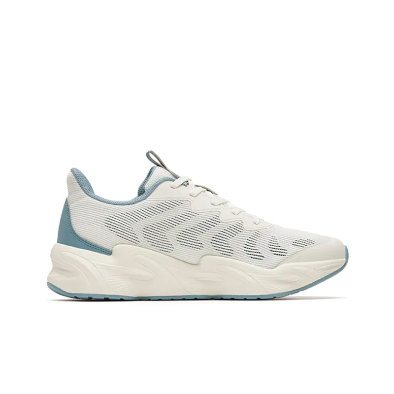 Anta Unstoppable Breathable And Wear resistant Low Top Running Shoes Men's White Gray-1