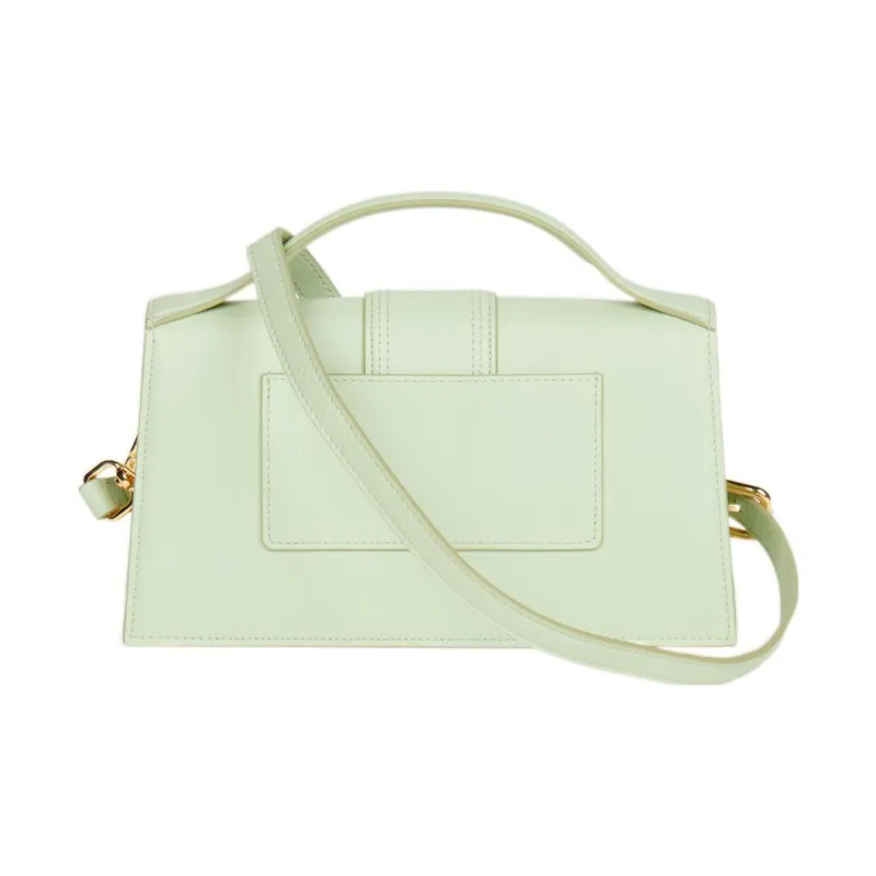 Jacquemus Smooth Leather Shoulder Bag Crossbody Bag Handbag Regular Women's Light Green-2