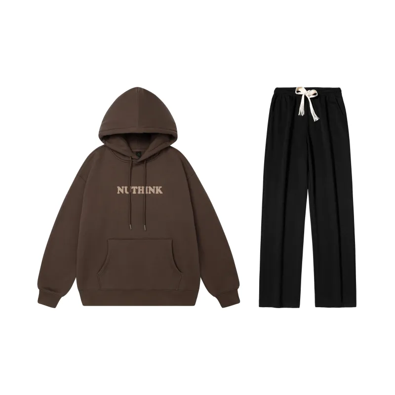 Nuthink Sweatshirt Sets Unisex-13
