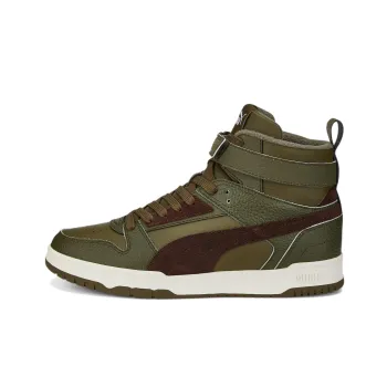 PUMA Rbd Game High 'Olive Green Burgundy'