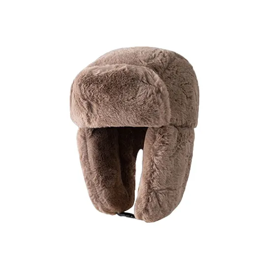 AAJF Rabbit Fur Blend Trapper Hats Unisex-4