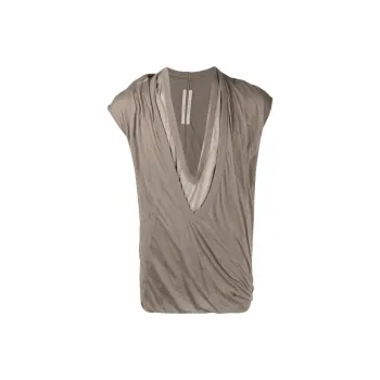 RICK OWENS T Shirts Men Brown