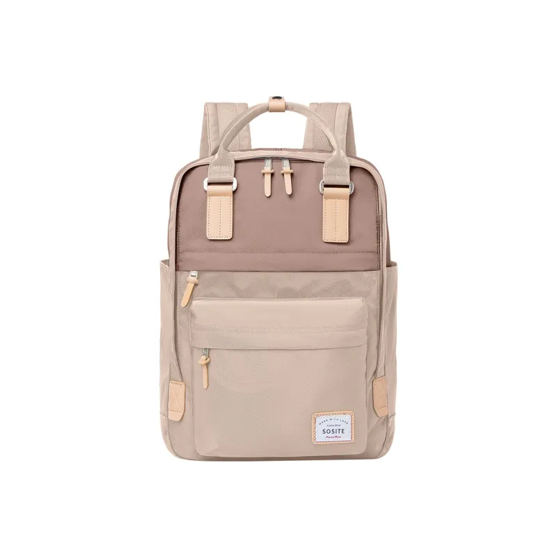 SOSITE Nylon Laptop Bag Backpack Unisex Cookies/Honey Peach/Blueberry/Strawberry/Sunflower Seed/Coconut Ash-11