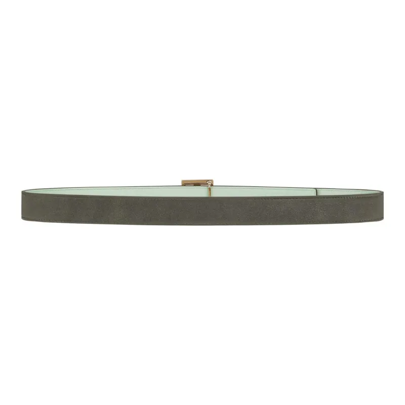 GIVENCHY Minimalist Style Logo Leather Belts Unisex 2.5cm-3
