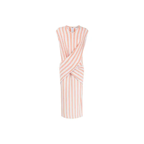 JIL SANDER Stripe-pattern Knitted Dress