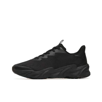 Anta Beyond The Step Breathable Low Top Running Shoes Men's Black