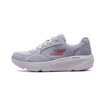 Skechers GO RUN Elevate Cushioning Anti-Slip Wear-Resistant Breathability Low-Top Casual Running Shoes Women's Gray