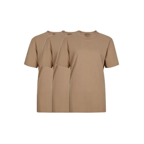 Maison Margiela T-Shirts Men 1 Set Of 3 Pieces Jute Color