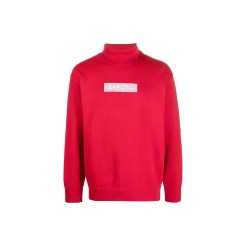 EMPORIO ARMANI Sustainable Collection Sweatshirts Men Bright Red