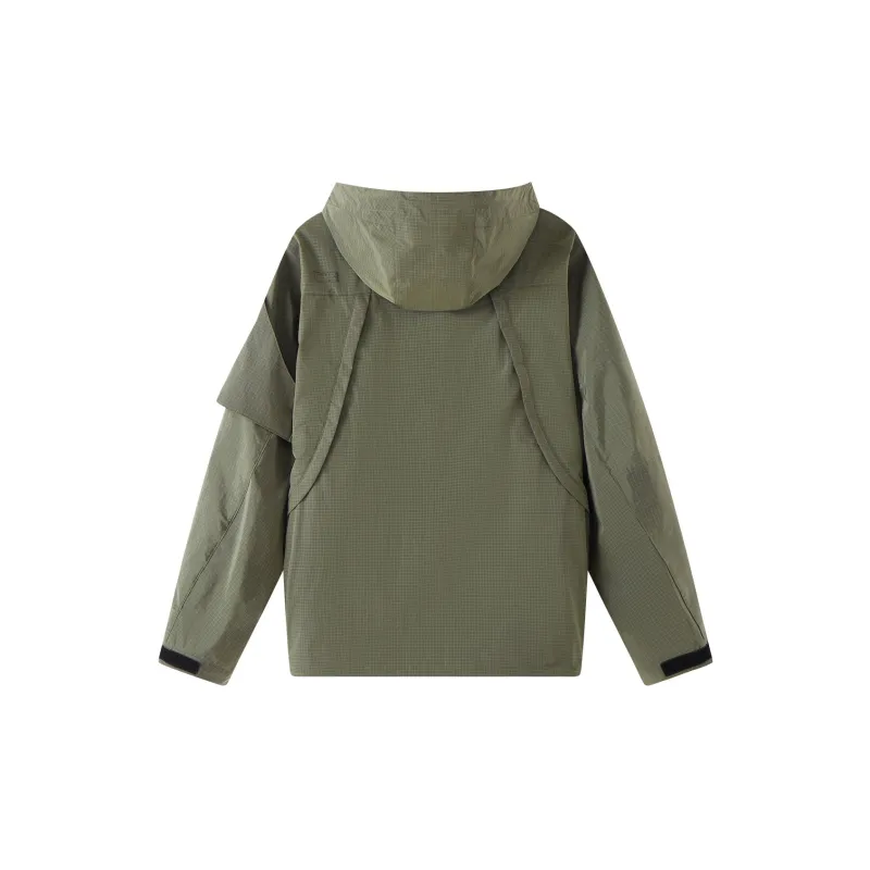 LNG X Nemen Collection Parka Coats Unisex Army Green-1