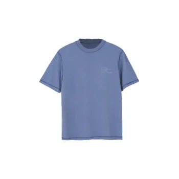 AFFIX FW22 Crew Neck Loose Fit Other Short-Sleeved T-Shirt Men's Blue