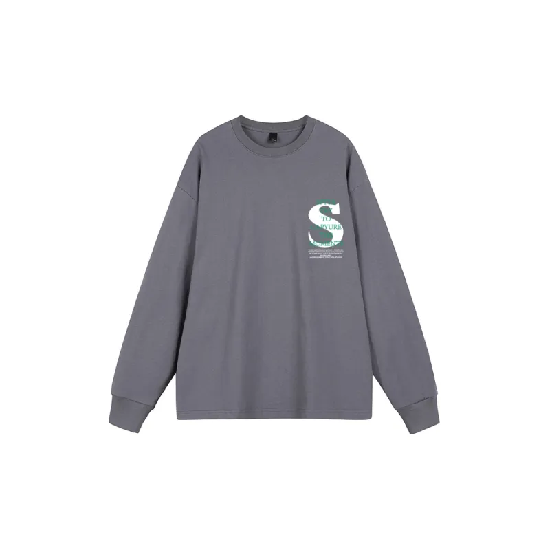 SFTTR Straight Long Sleeved T Shirt Unisex-21
