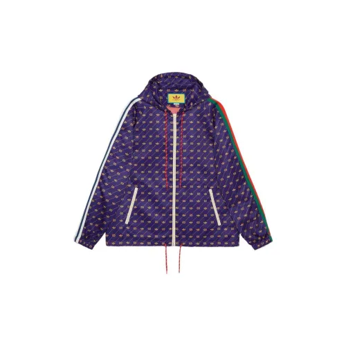 Adidas GUCCI X ADIDAS Jackets Men Purple