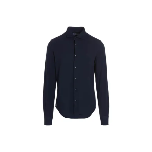 Loro Piana Shirts Men Blue