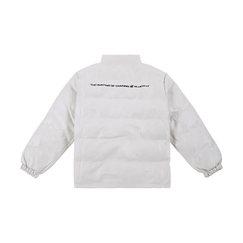 BLUESFLY Puffer Jacket Unisex Ecru-1