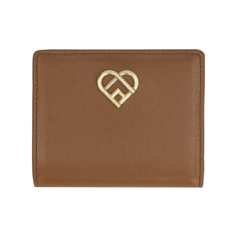Furla My Joy Taita Calfskin Wallet Small Size Women's Brown-0