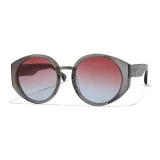 Gradient Burgundy Red Blue