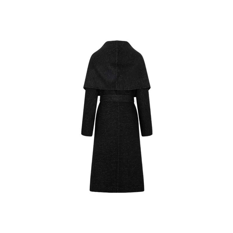 MaxMara Velvet feel Coat Women's Black-1