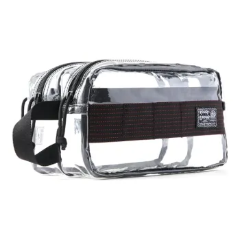 Rough Enough PVC Storage Bag Makeup Bag Toiletry Bag Regular Unisex Transparent