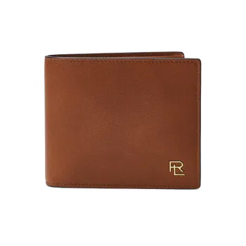 Polo Ralph Lauren Soft Full Grain Cow Leather Wallet Men's Brown