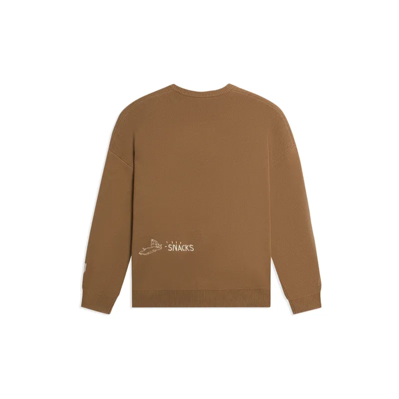LiNing x Disney Sweater Women's Smoky Umber-1