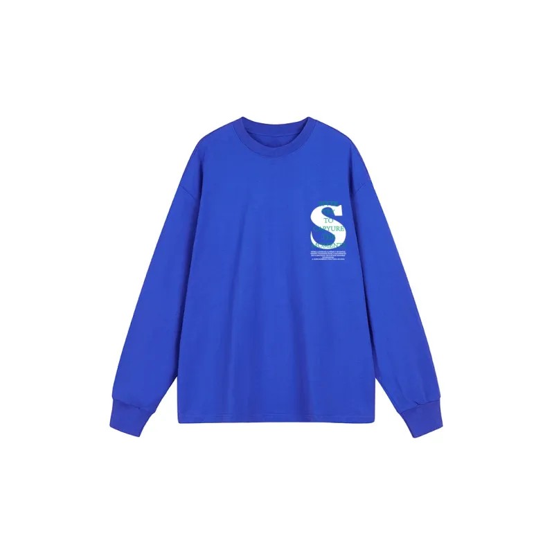 SFTTR Straight Long Sleeved T Shirt Unisex-5