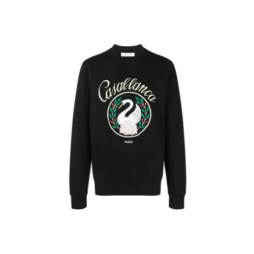 CASABLANCA Sweatshirts Men Black