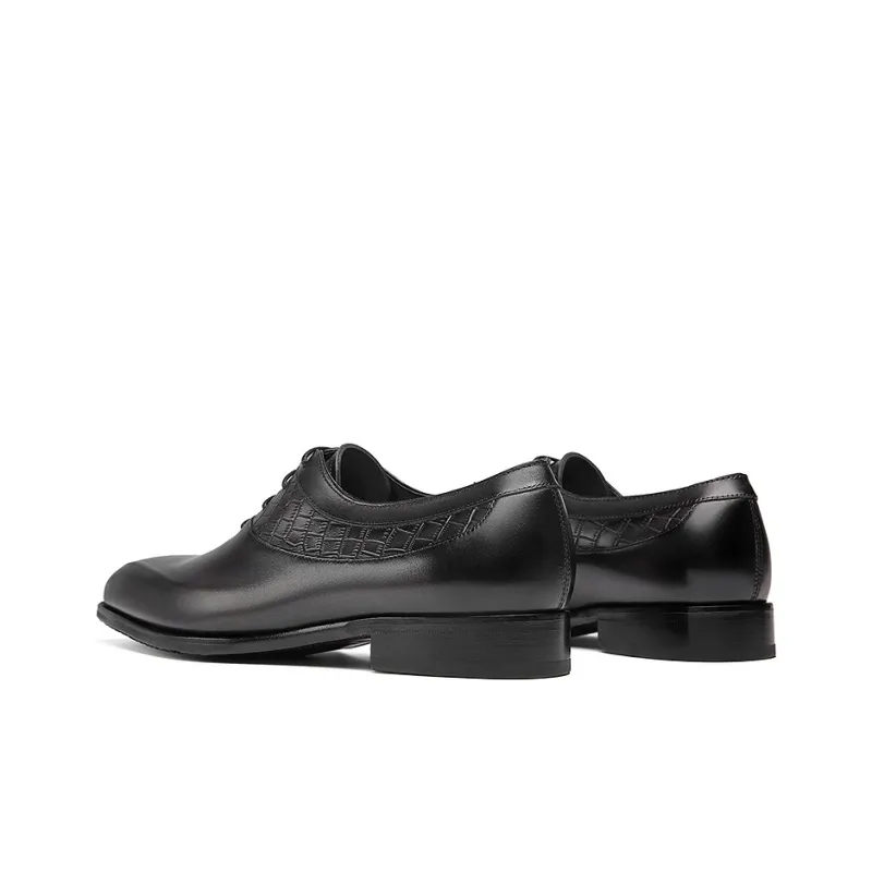 ROBERTA DI CAMERINO Dress Shoes Men's Black Gray Color-3