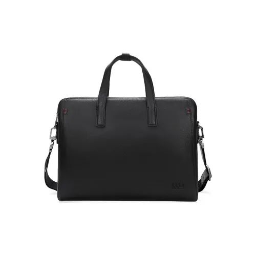 ELLE HOMME Top Grain Cow Leather Document Bag Briefcase Medium Size Men's Multicolor