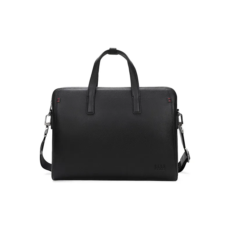 ELLE HOMME Top Grain Cow Leather Document Bag Briefcase Medium Size Men's Multicolor-0