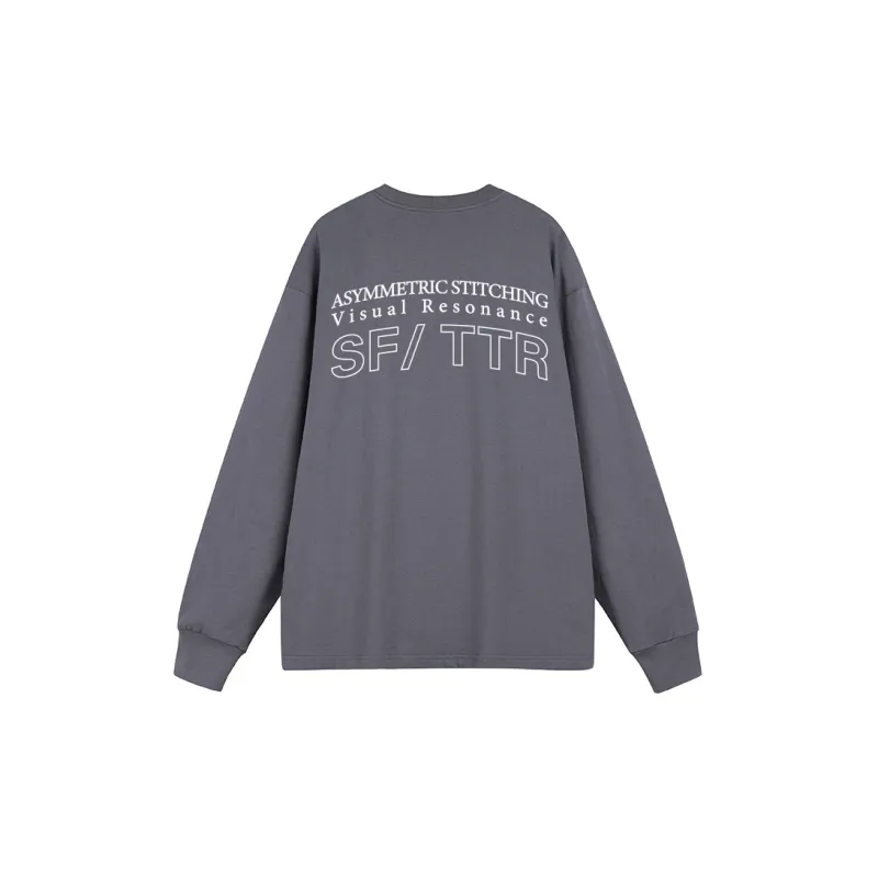 SFTTR Straight Long Sleeved T Shirt Unisex-20