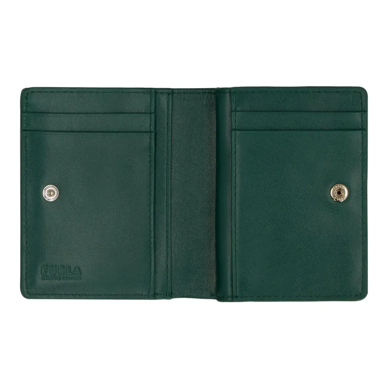 Furla My Joy Wallet Small Size Women's Green-2