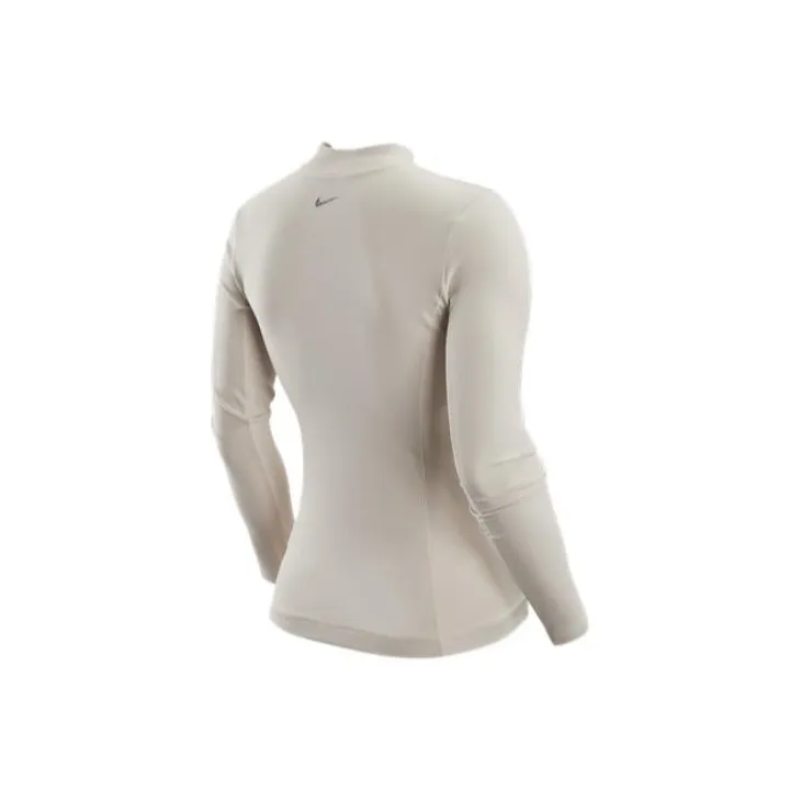 Nike Dri Fit Jacket Women's Beige-1