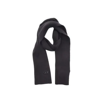 DIESEL Knit Scarves Unisex Black