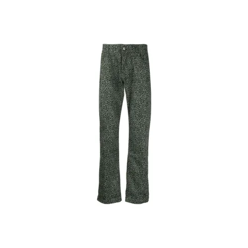 PLEASURES Casual Pants Men Green