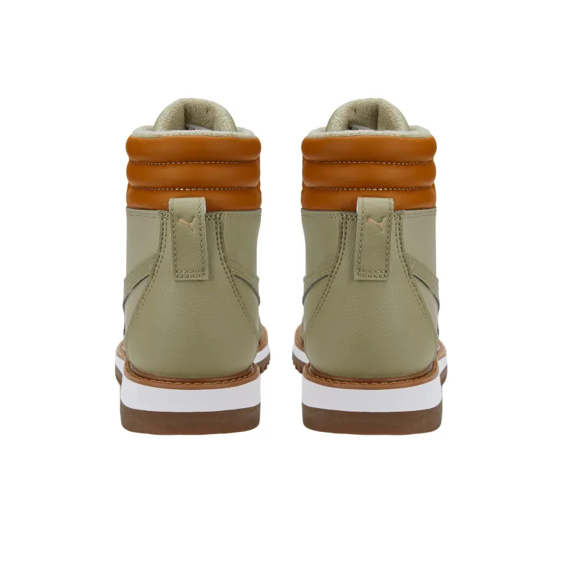 PUMA Desierto V2 Slip Resistant Coverage Thermal High Top Casual Shoes Men's Taupe-4